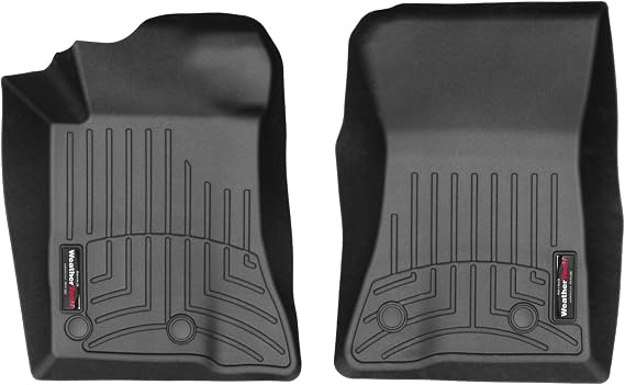 Weathertech Custom Fit FloorLiners for Ford, Mustang Shelby GT350-1st Row (446991), Black