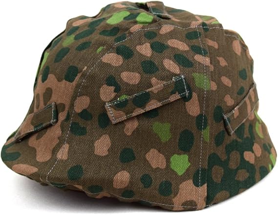 WWII German DOT 44 Helmet Cover Camo Replica
