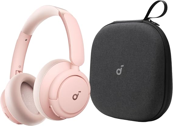 Soundcore Life Q30 by Anker, Hybrid Active Noise Cancelling Headphones, with Travel Case, Multiple Modes, Hi-Res Sound, Custom EQ via App, 50H Playtime, Comfortable Fit, Bluetooth