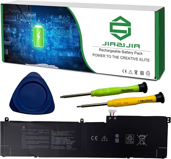 C32N2002 Laptop Battery Replacement for Asus ZenBook Flip 15 UX535LI UX564EH UX564EI UX564PH Series Notebook 11.55V 96Wh 8230mAh