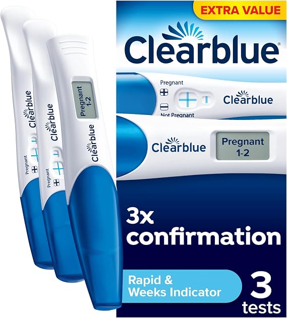 Clearblue Pregnancy Test 3X Confirmation Combo Pack, 3