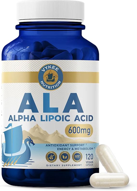 Vykee Nutrition Alpha Lipoic Acid 600 mg