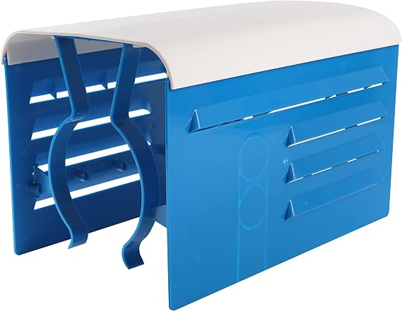 TonGass Universal Fit Pool Pump Motor Cover 13.1" x 8.5" x 8.3" | Adjustable Motor Cover for 1/3 Hp to 2 Hp Motors, Hard Plastic Covers for Pump Motors Top and Sides
