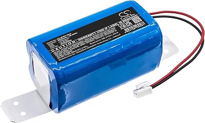 Shark RV2520A0US RV720_N RV2000WD ION Robot Vacuum Replacement Battery Compatible for Shark RV2001WD ION Robot Vacuum UR1005AE IQ R101 RV761 RV2001 2600mAh14.8V, RVBAT850 RVBAT850A Battery