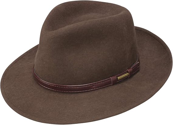 Stetson Cruiser Crushable Wool Felt Fedora Hat