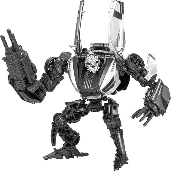 Transformers Toys Studio Series 88 Deluxe Revenge of the Fallen Sideways Action Figure, 8 and Up, 4.5-inch