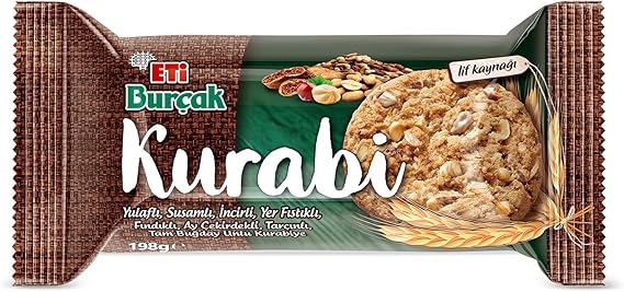 Eti Burçak Kurabi Fındıklı 198 g