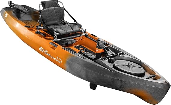 Old Town Sportsman PDL 120 Solo Sit-on-Top Fishing Pedal Kayak, 12 ft