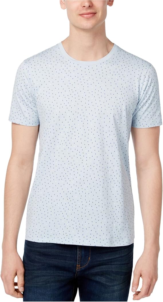 Ben Sherman Mens Slim Triangles Basic T-Shirt