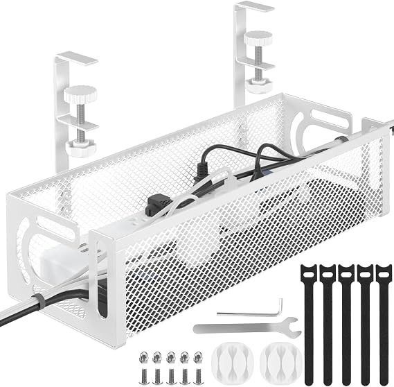 Cable Management, Under Desk Cable Management, Desk Cable Tidy