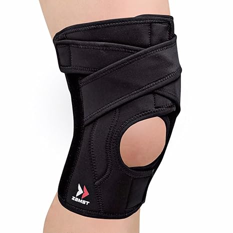 Zamst EK-5 Sports Knee Brace - Adjustable Compression Knee Brace for Men and Women with Lateral Stabilization for General Knee Support and Knee Pain Relief - Small