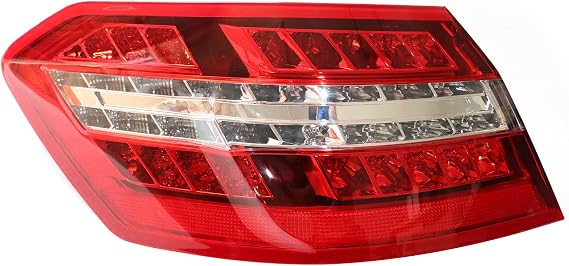 Tail Lights Assembly Compatible with 2010 2011 2012 2013 E-Class E350 E550 E63 AMG, Left+Right Side LED Taillight, Driver & Passenger Rear Tail Lamp Replace (Left Driver Side)