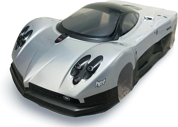 1/10 Scale RC Drift Racing Touring On Road Car Painted Body Shell,Pagani HP Style, Not Cut, 1:10 Scale