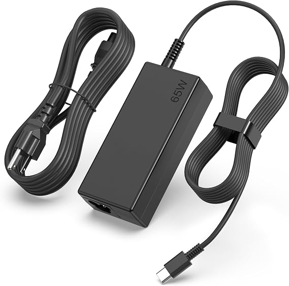 65W 45W Chromebook Charger,Universal USB C Laptop Charger Compatible with HP Lenovo Dell Acer Asus Samsung Google and All Type-C Device