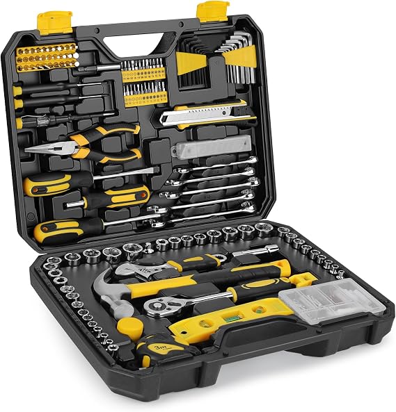 248-Piece Home Repair Hand Tool Set with Storage Case