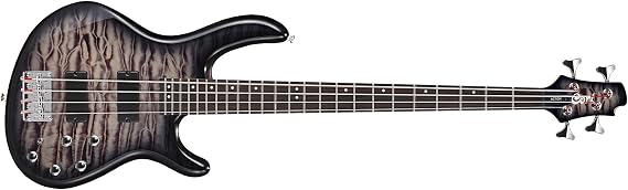 Cort B-001 – 0763 – 0 QUALITY 4 String Electric Bass Modern Style With Maple Top