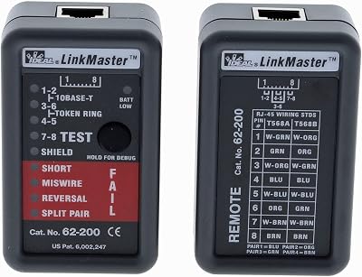IDEAL INDUSTRIES INC. 62-200 Linkmaster UTPSTP Wire Map Cable Tester