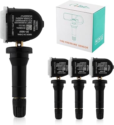 13598771 TPMS Tire Pressure Monitoring TPMS Sensor for Buick Enclave, Cadillac DTS Escalade, Chevy Avalanche Aveo HHR Impala Suburban Tahoe Traverse, GMC Acadia Sierra Yukon, Hummer H2