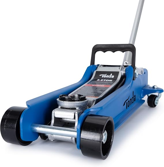 TONDA 2.5 Ton Low Profile Floor Jack, 5,000 Lb Hydraulic Car Jack