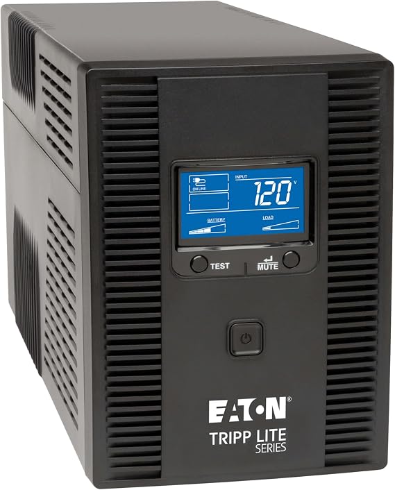 Eaton Tripp Lite OMNI1500LCDT 1500VA UPS 810W 10 Outlets 650 Joules AVR LCD