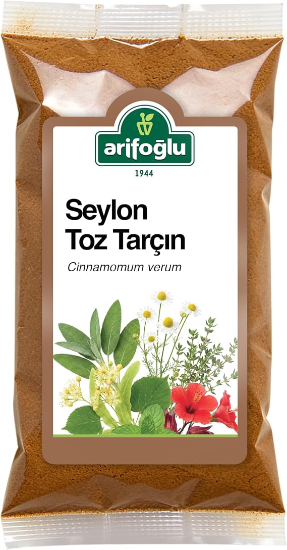 Arifoğlu Seylon Tarçın Toz 70 gr. (Öğütülmüş)%100 Doğal