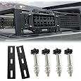 Traction Board Mounting Kit Mounting Pins Kit for Traction Boards, Traction Boards Mounting System,Fit for Most of Recovery Tracks Safety Traction Board (Not Fit MaxTrax OEM Holes)