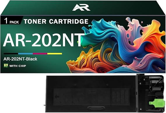 AR-202NT Toner Cartridge for Sharp AR-202NT AR-202 Black Toner Cartridges Work for Sharp AR-162 AR-163 AR-164 AR-201 AR-207 AR-M160 AR-M162 AR-M205 Printer