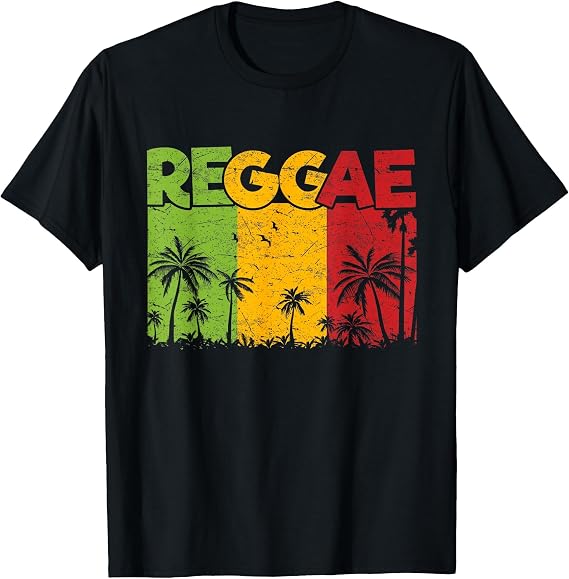 Reggae Rastafari Rasta Jamaica Reggae Music T-Shirt