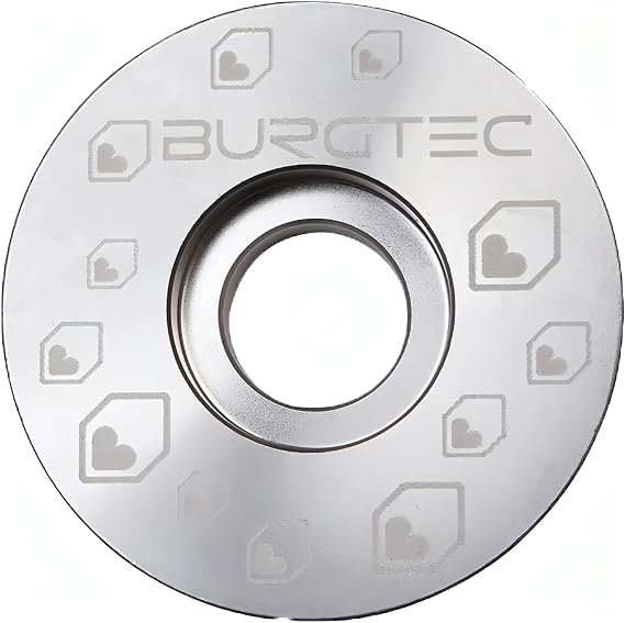 Burgtec Top Cap Silver, 1 1/8In | bike-headsets-and-accessories