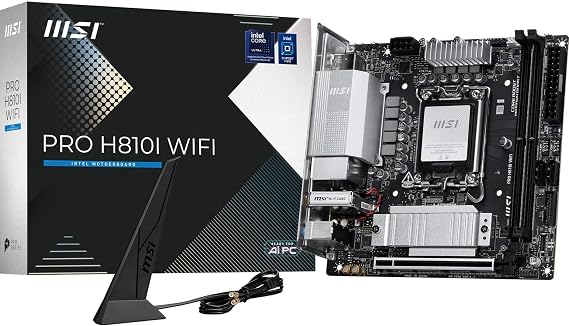 MSI PRO H810I WiFi Motherboard - ITX, LGA1851