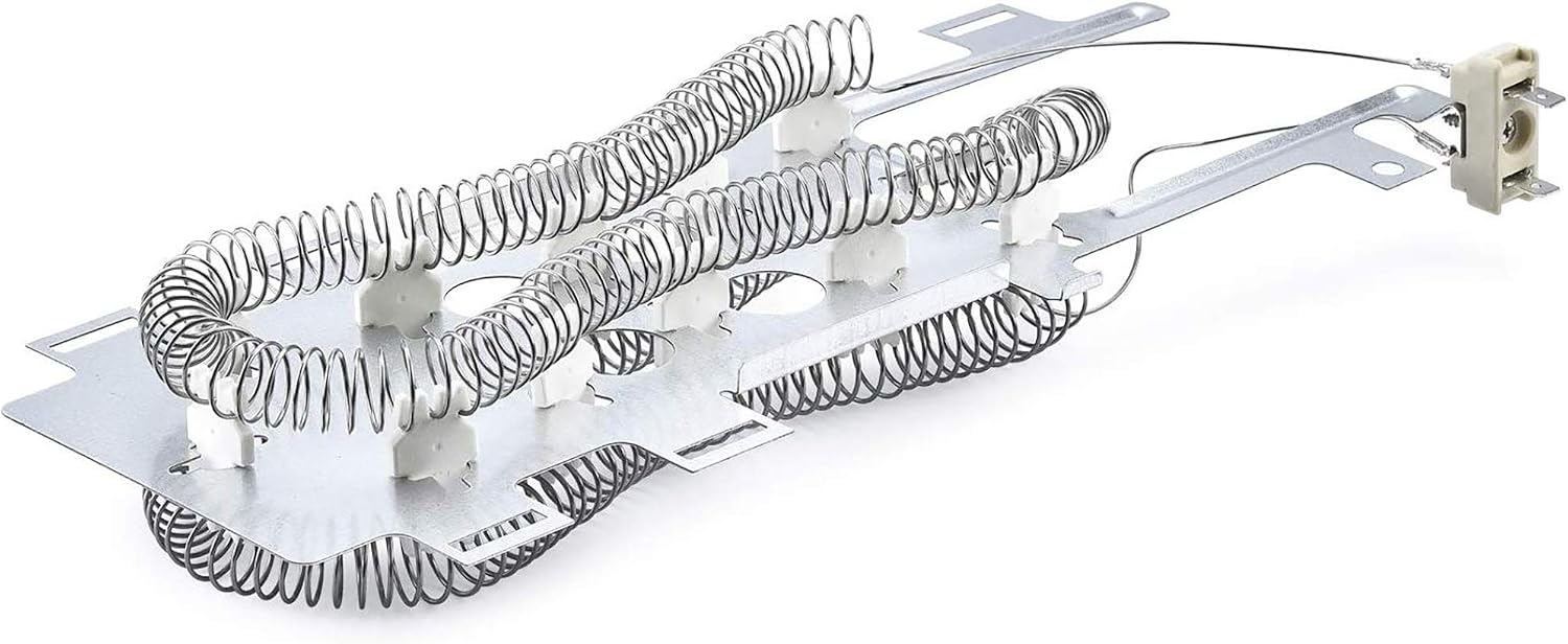 8544771, WP8544771 Dryer Heating Element fit for Whirlpool Kenmore Maytag Sears, The REAL DEAL Made in NORTH AMERICA, Replaces WP8544771 AP6013115 7154072 1180054 PS11746337 by Kitchen Basics 101