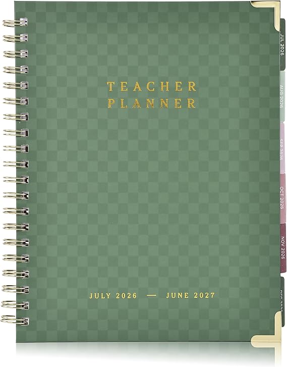 Aesthetic Teacher Planner For The 2026-2027 Academic School Year