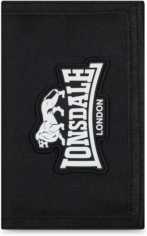 Lonsdale Unisex Arnfield Purse, Black/White