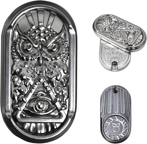 Owl Fidget Toys Adults, 3 in 1 Magnetic Fidget Slider, Sensory EDC
