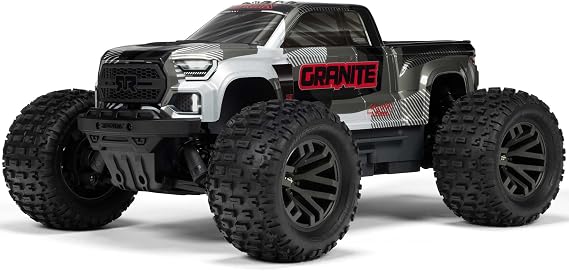 ARRMA Granite 4x4 V3 BLX 1/10 RC Monster Truck, Gun Metal