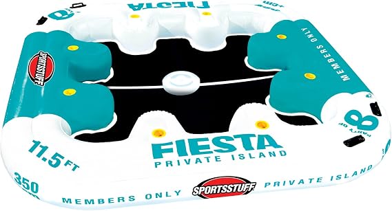 Sportsstuff - Fiesta Island 1-8 people (11.5Ft X 11.5Ft)