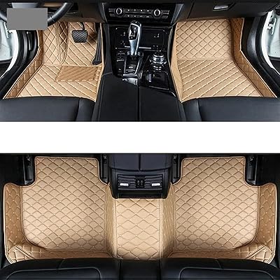 Automotive Accessories Custom Car Floor Mats for bmws I3I01 I4G26 I8I12 Auto Carpets Foot Car AccessorieBeige,I8I12