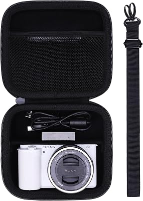 XANAD Hard Case for Sony a6400a6700a6100a6000ZV-E10ZVE10 IIRX100 VII or Fujifilm X100VI  X100V Digital Camera Black