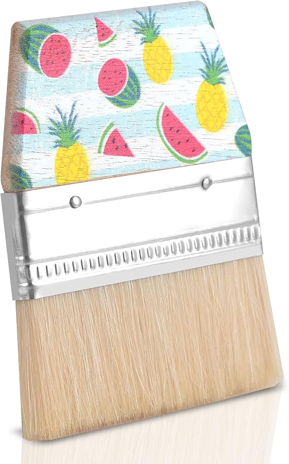 WANGDEFA Sand Beach Cleaning Brush Body Skin Feet Sand Remover for Beach Volleyball Sandboxes Beach Events Water Activities Sand Occasion (Fruit)