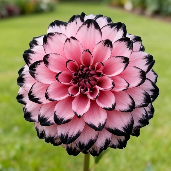 Magnificent Dahlia Bulbs, Perennial Dahlia Tubers UK, Strong Plants that Grow Well, Mix Golden Jade Carving Feels Perfect-2 Bulbs-B