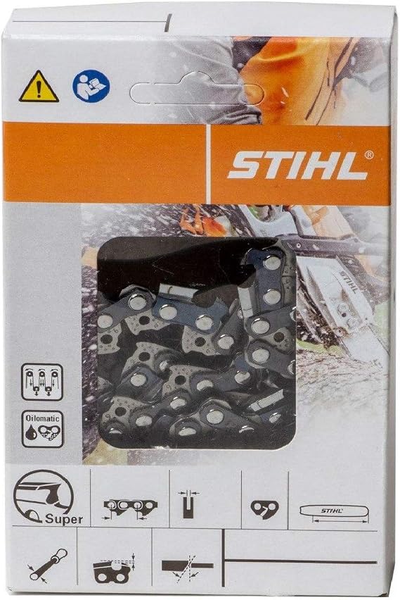 STIHL 61PMM355E Oilomatic Picco Micro Mini Comfort 16-Inch Saw Chain, 3/8-Inch Pitch, .043-Inch Gauge, 55 Drive Lengths