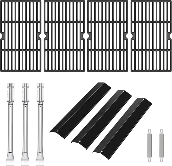 Oklahoma Joe Grill Parts, Replacement Parts for Oklahoma Joe's Longhorn Combo 3-Burner Charcoal/Gas Smoker, Longhorn Triple-Function Combo Grill, Heavy Duty Grill Accessories
