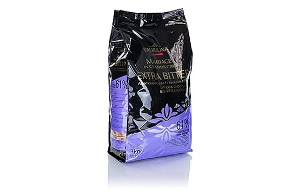 Valrhona 61% Extra Bitter Feves (6.6 pound)