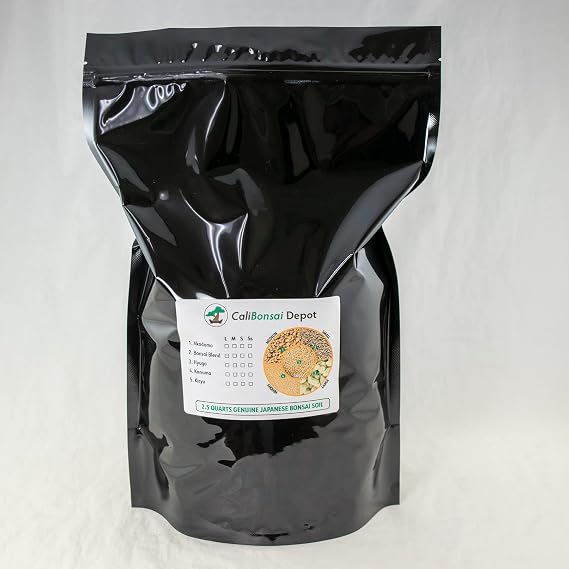 2.5 Quart Japanese Kanuma Soil for Bonsai & Acid Loving Plants - Small Grain (No)