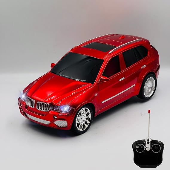 Giffy/Oyuncak Uzaktan Kumandalı Şarjlı Full Fonksiyon Model 27 Mhz Gerçekçi Tasarım Drift Atan Jeeep Araç (Kırmızı)
