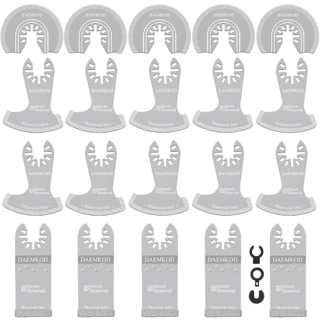 20PCS Diamond Oscillating Tool Blade, Multitool Blades