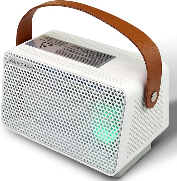Ozone Generator 500mg, Commercial small Ozone Machine Odor Removal,O3 Ionizer Air Purifier Deodorizer, Touch modes,Portable Mini for Car, Home, Smoke, Pets, Industrial, for 500 Square Feet -white