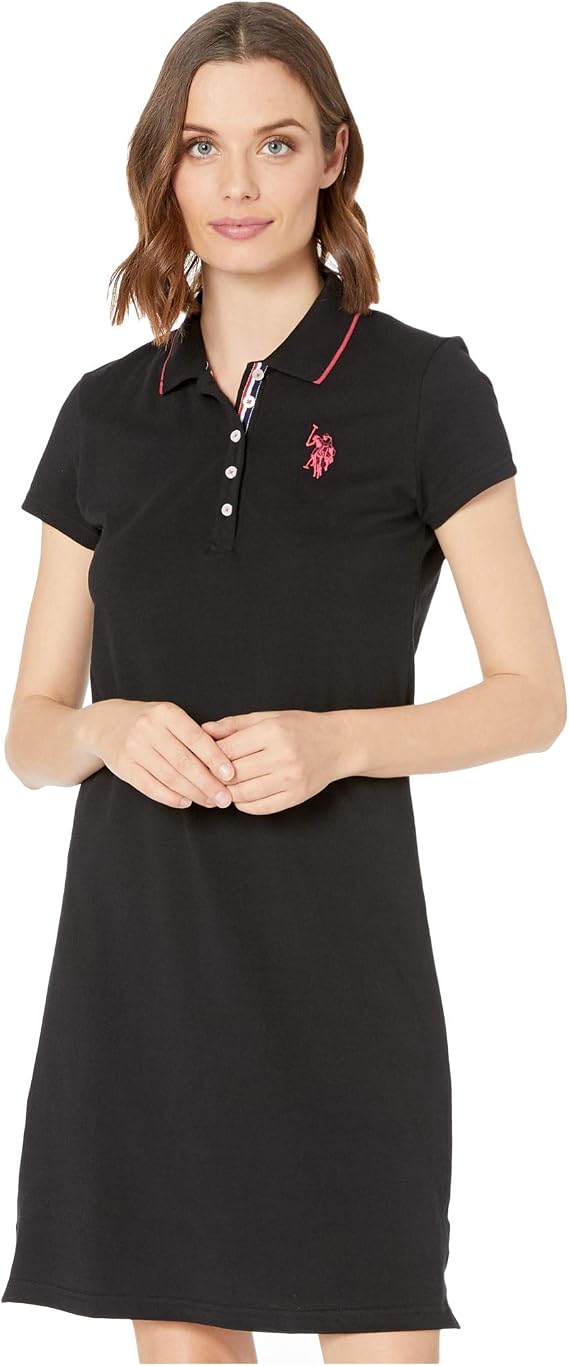 U.S. POLO ASSN. Solid Polo Dress