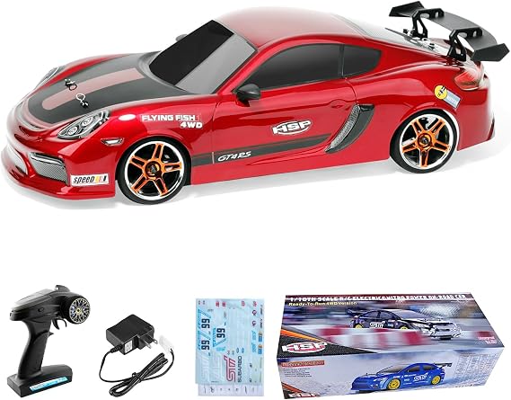 RGT HSP Racing Rc Drift Car 4WD 1:10 Electric Power On Road Rc Car Toys 4x4 Vehicle High Speed Hobby Remote Control Car