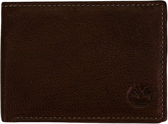 Timberland Men's Genuine Leather Passcase Security RFID Wallet